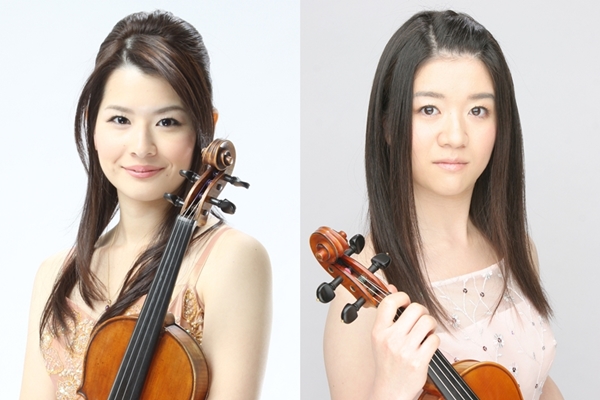 写真：女子弦楽アンサンブルBloom Quartet & EnsembleよりViolin Duo